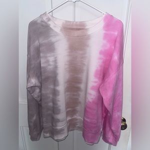 Lou and Grey tie-dyed CrewNeck sweatshirt